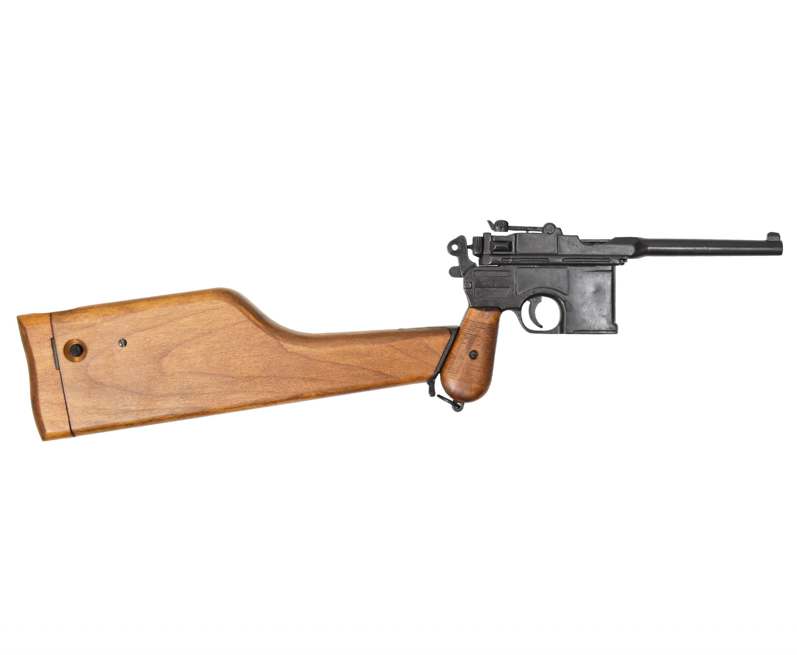 maket-pistolet-mauzer-s-derevyannoy-koburoy-prikladom-germaniya-de-1025-2